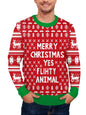 AOBUTE Unisex Adult Matching Christmas Sweater Ugly Xmas Women Men Pullover Tops