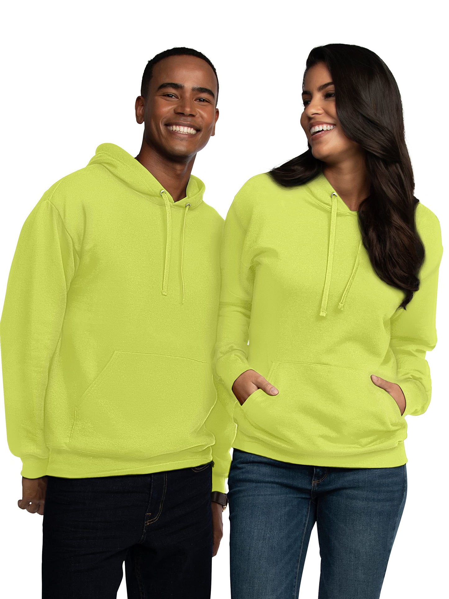 Fruit of the Loom Men's Eversoft Fleece Hoodies, Moisture Wicking & Breathable, Pullover Hooded Sweatshirt