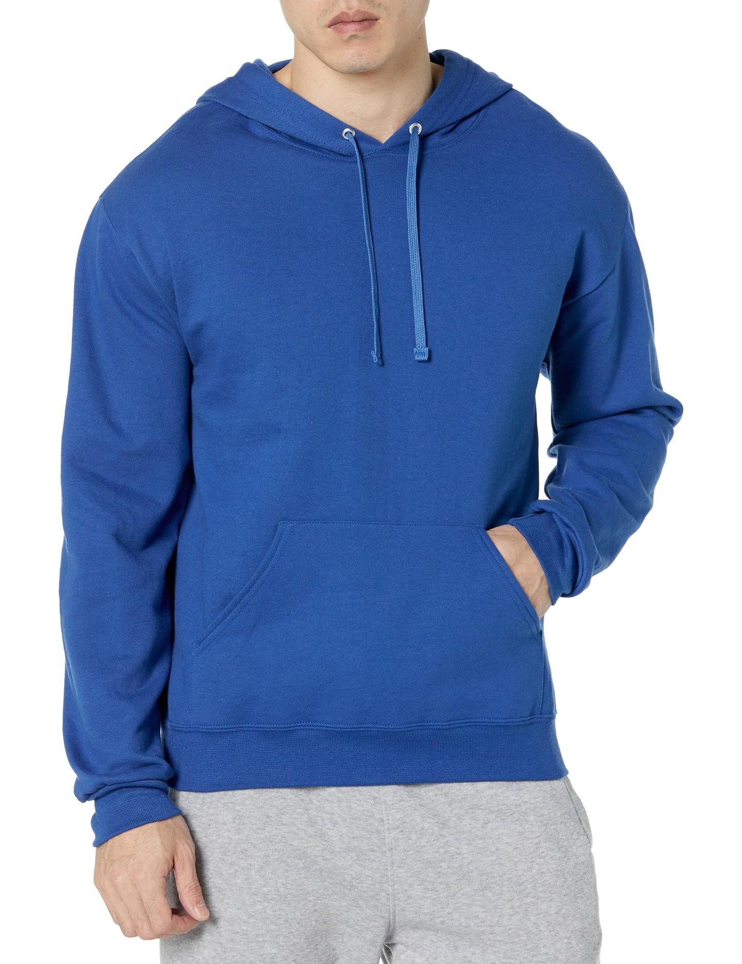 Fruit of the Loom Men's Eversoft Fleece Hoodies, Moisture Wicking & Breathable, Pullover Hooded Sweatshirt